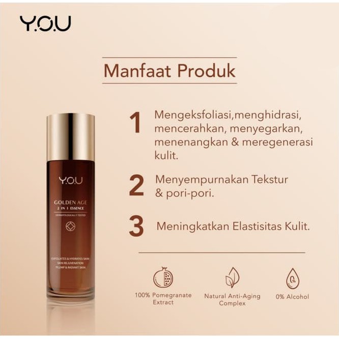 Y.O.U | YOU Golden Age 2 in 1 Essence 100ml