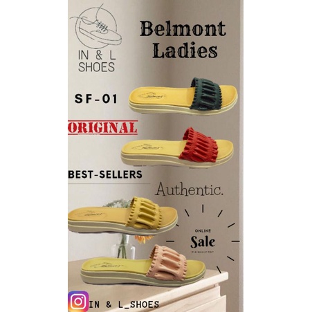 BELMONT SANDAL SELOP FLAT WANITA ORIGINAL SF-01