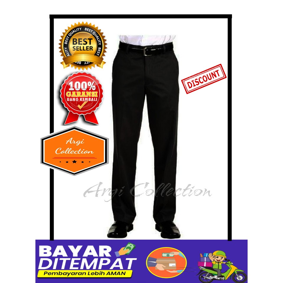 COD CELANA BAHAN PRIA STANDAR/CELANA MURAH/CELANA KERJA/KANTOR/OFFICE PORMAL/STANDAR