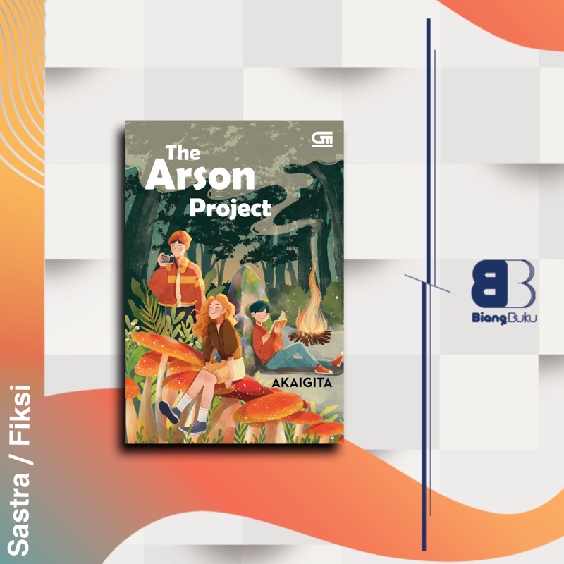 Buku Young Adult: The Arson Project Akaigita Ori Gramedia Baru