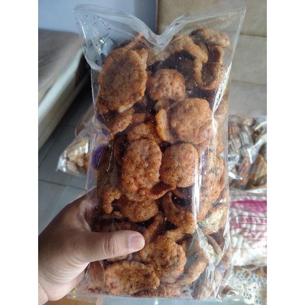 

KERUPUK JENGKOL PEDAS 250GR