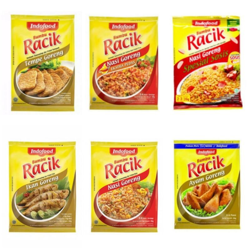 

Bumbu Racik Indofood 33 gr All Variant