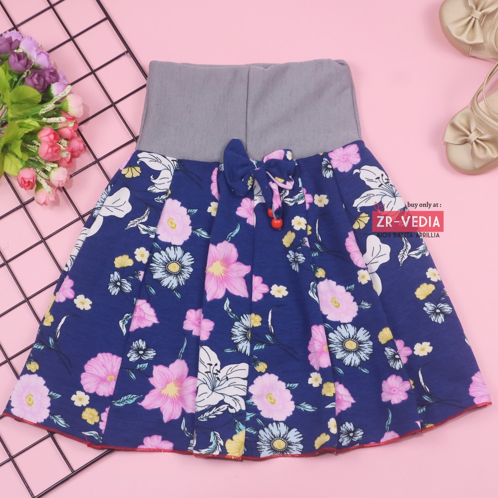 [MOTIF]Rok Pita Bianca uk. 4-5 Tahun / Rok Skirt Rempel Pendek Anak Perempuan Kids Girl Lucu