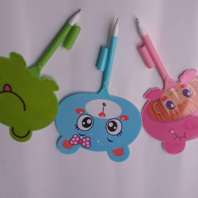 

Pulpen Gel Kipas Karakter