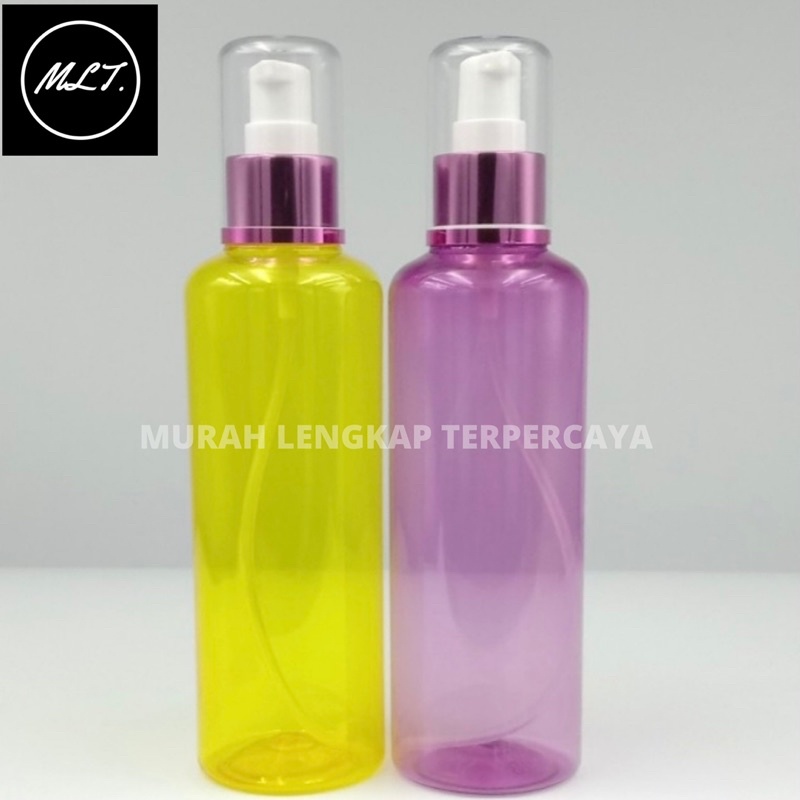 BOTOL TREATMENT PUMP 250 ML FULLCAP PINK / BOTOL PINK 250 ML PUMP TREATMENT FULLCAP PINK