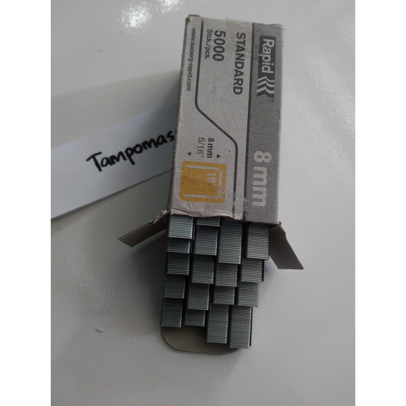 

Isi Staples Tembak 8mm Staples PM A-91 Jok Staples Angin 5000pcs