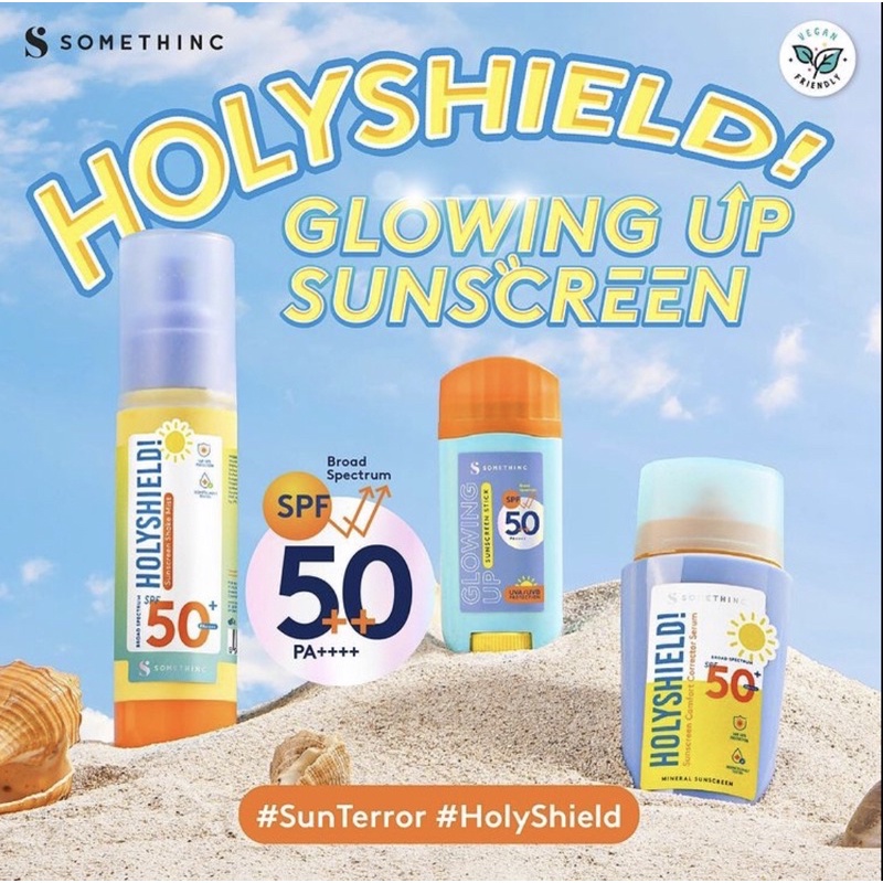 Somethinc Holyshield! Sunscreen Corrector Serum / Sunscreen Stick / Sunscreen Shake Mist