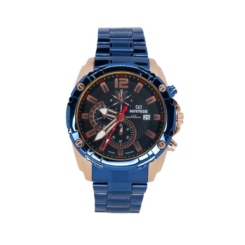 JAM TANGAN MIRAGE PRIA SPORT.100%ORIGINAL & TAHAN AIR.