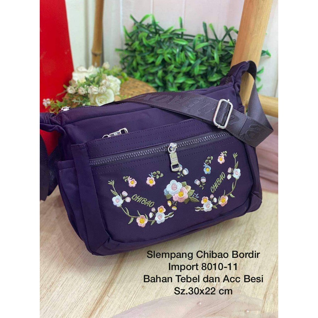 Chibao Slempang 8010-11 Motif Bunga TERBARU. Tas Slempang Chibao Tas Slempang Chibao Tas Chibao Baru