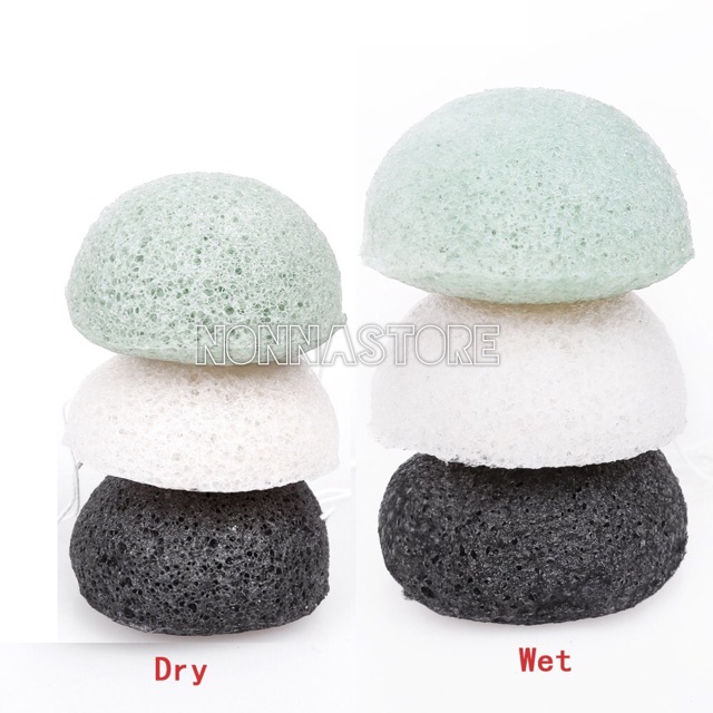 Natural Konjac Sponge [ Face / Facial Sponge / Spons Wajah / Perawatan Muka / Organic / Organik ]