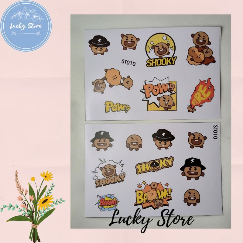 

sticker bt21 bts kpop Korea/ sticker cute
