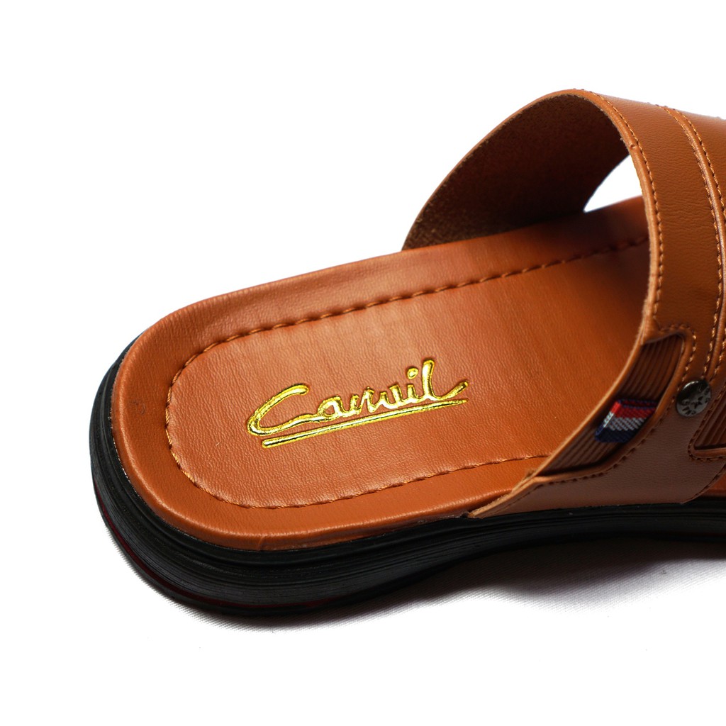 HQo Sandal Pria Terbaru / Sandal Pria Casual / Sandal Pria Kulit / Sandal Pria Murah / FENDI