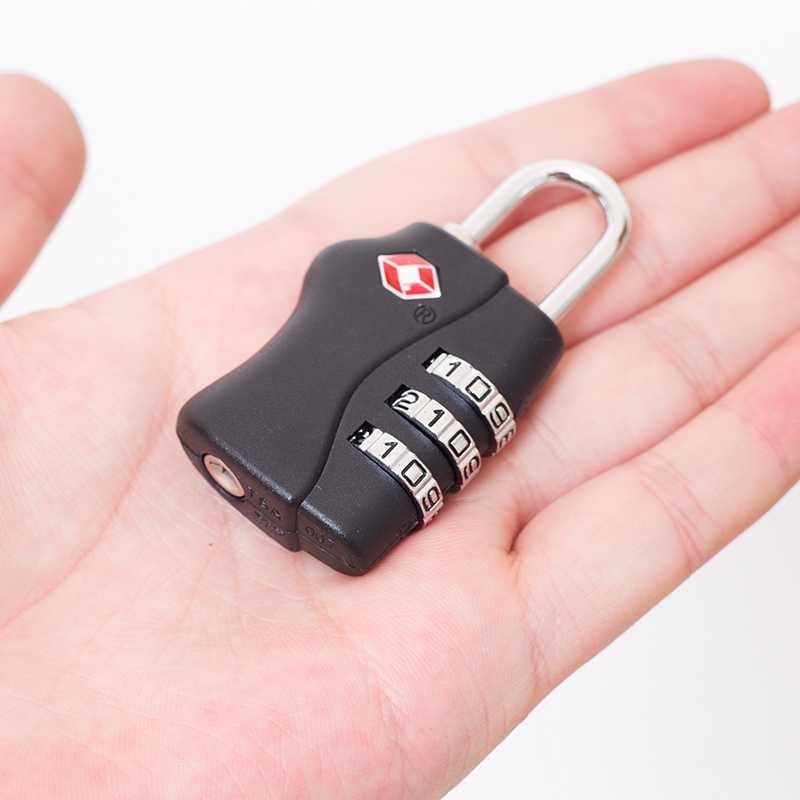 Gembok Koper TSA Kode Angka 3 Digit Padlock - TSA