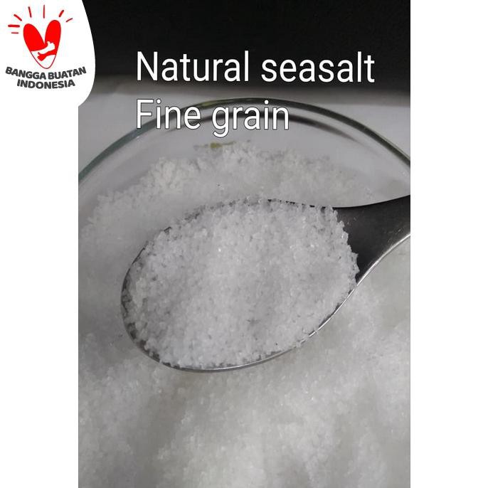 

Fine Grain Sea Salt Garam Laut 500 g - Natural Bali Kulkul TERUJI