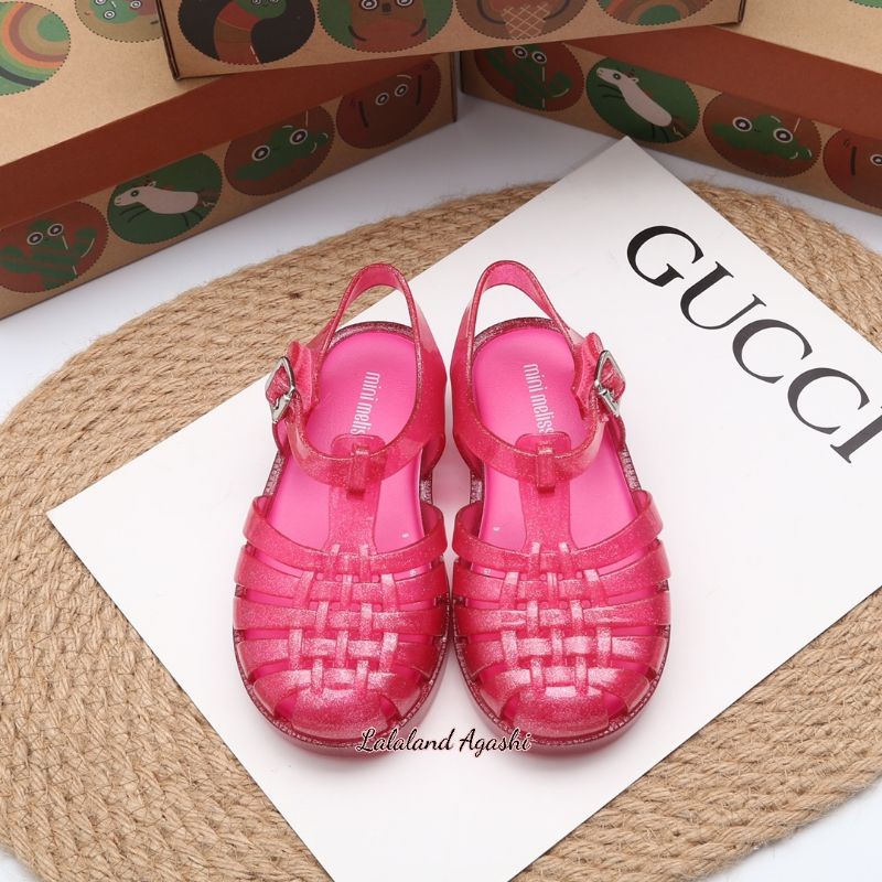 Sepatu minimelissa possesion Fuschia/sepatu minimelissa/sepatu jelly anak/sepatu Melissa anak