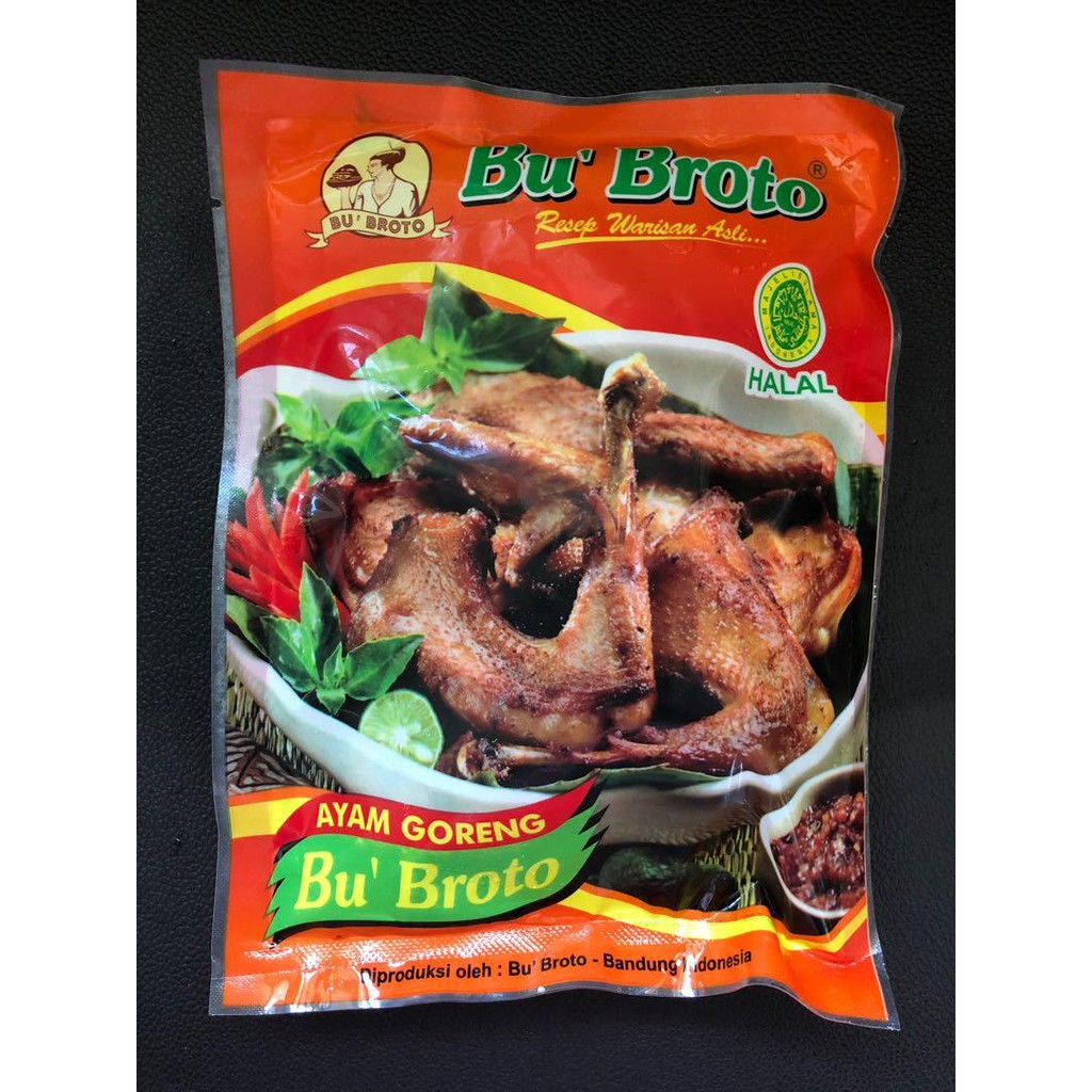 

AYAM GORENG PEDESDES SERUNDENG BU BROTO CEU ODAH BANDUNG BEST SELLER SALE PROMO ORIGINAL GIFT PARCEL