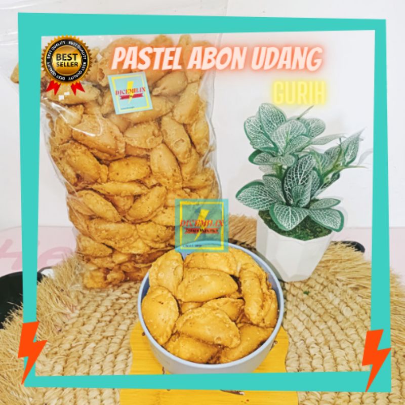 

Snack pastel udang isi abon spesial 175gr