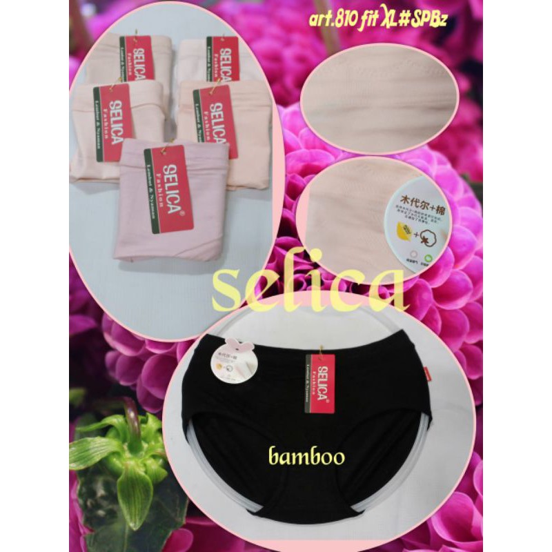 Celana Dalam Wanita Katun Bamboo Selica CD810