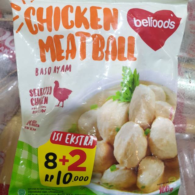 

Belfoods chicken meatball baso ayam 100gr