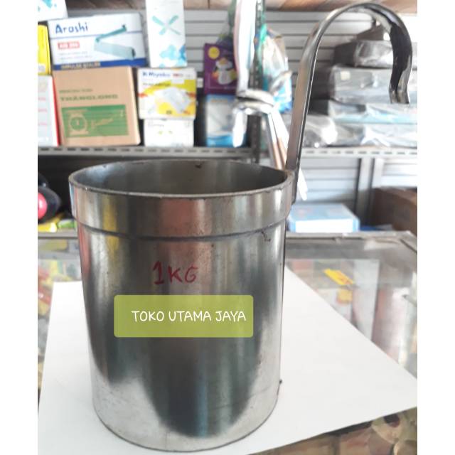 Canting Minyak 1kg / Canting Minyak Sayur 1Kilo / Takaran Minyak 1 Kg / Takeran Minyak Sayur 1 Kilog