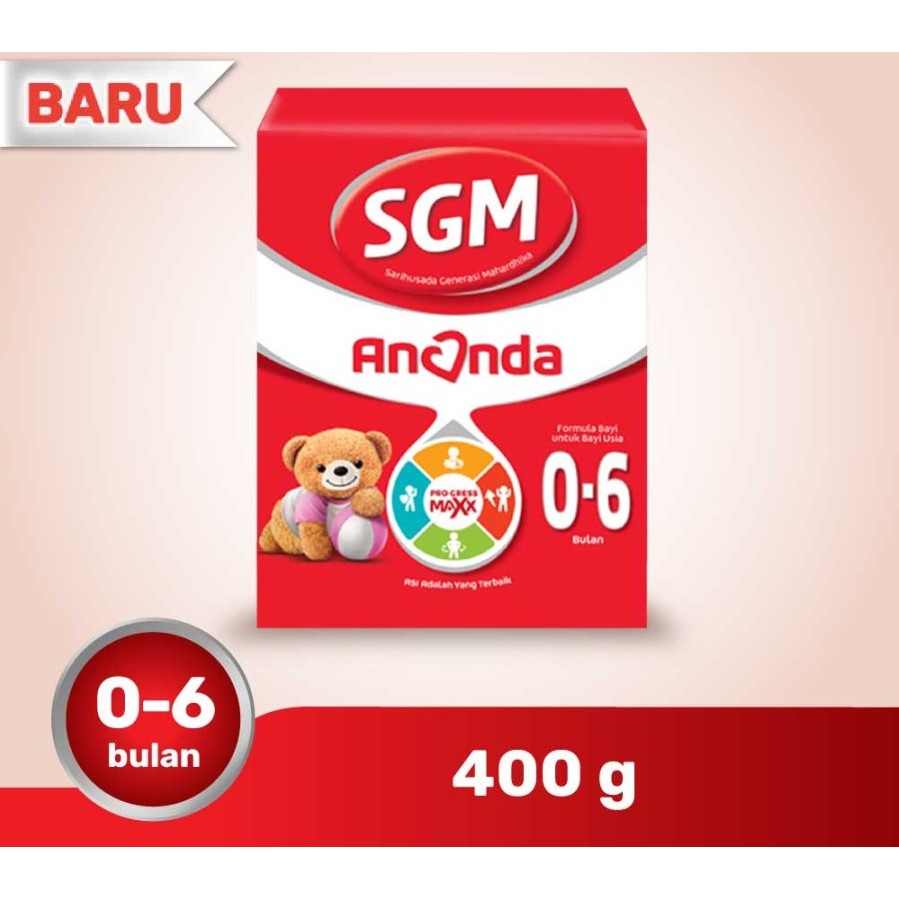 SGM Ananda 1 400 gr Susu Formula Bayi  0-6 Bulan
