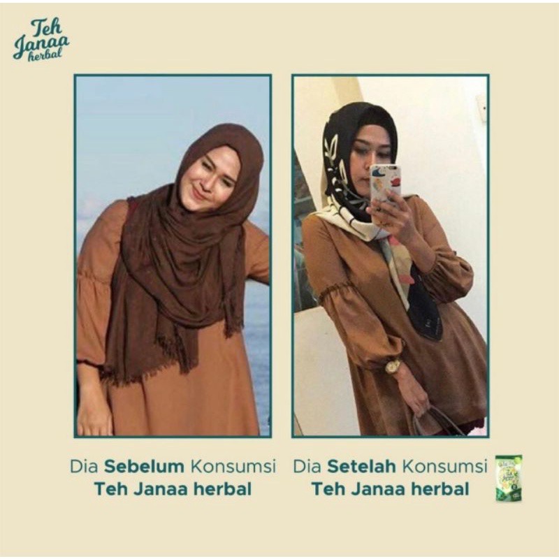 TERLARIS Teh Janaa Teh Janna Teh Janah Janaah Tea TEH Janaa Janna Jana Jannah TEH JannaHerbal Teh Herbal Pelangsing Alami Aman BPOM Asli ORIGINAL Obat Penurun Berat Badan Tea Herbal Detox