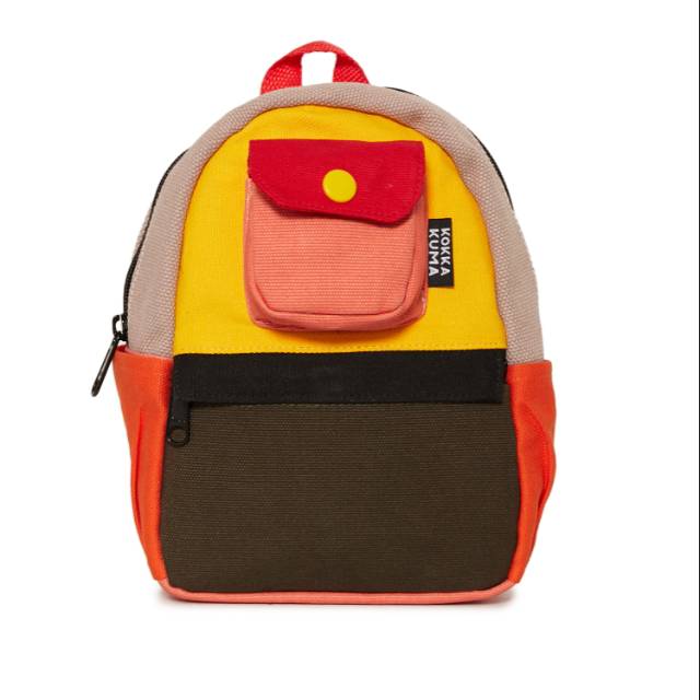 Kokkakuma Abbys Mini Slingpack Tas Slingbag / Backpack Mini Kanvas Colorblock
