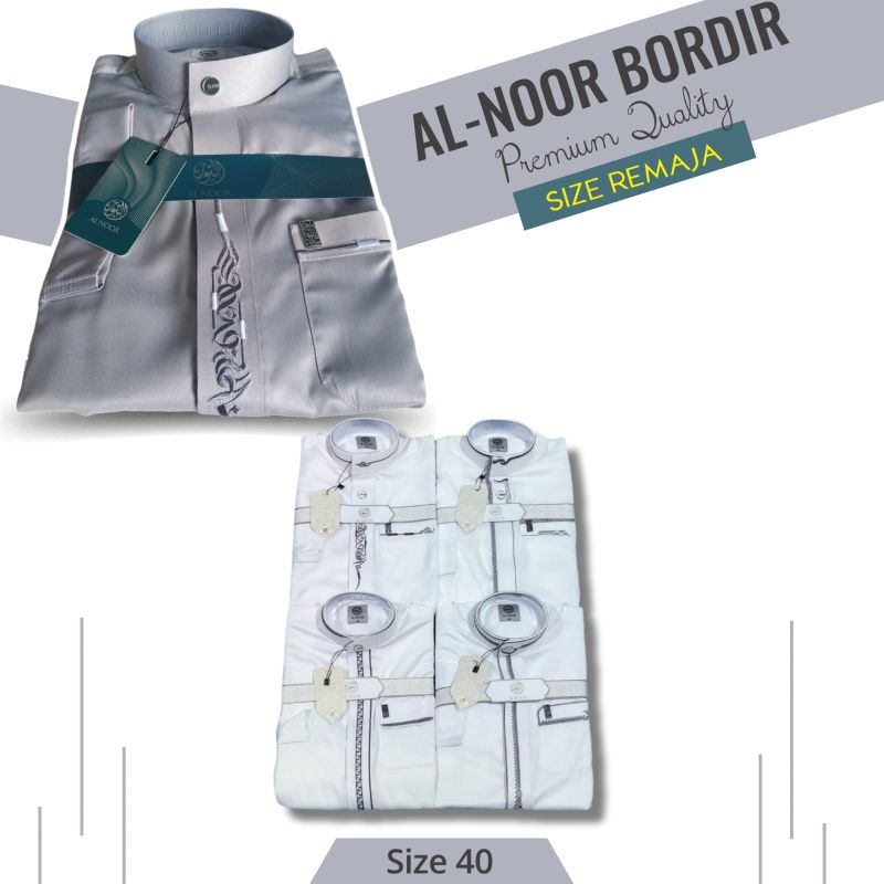 jubah Remaja/jubah Al Noor/jubah impor/jubah Al Haramain/jubah pria