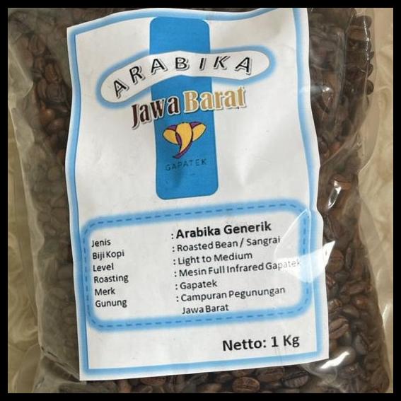 

Biji Kopi Arabika / Arabica Sangrai / Roasted Bean Jawa Barat 1 Kg