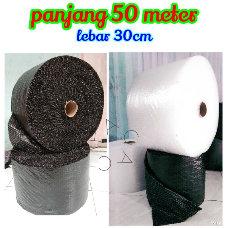 

bubble wrap Semarang 30cmX 50m/plastik gelembung/plastik wrapping