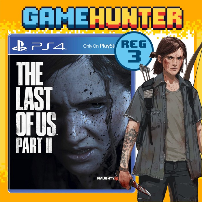 Ps4 The Last Of Us 2 / Last Of Us 2 / Tlou 2 Cd / Dvd / Kaset / Game / Games