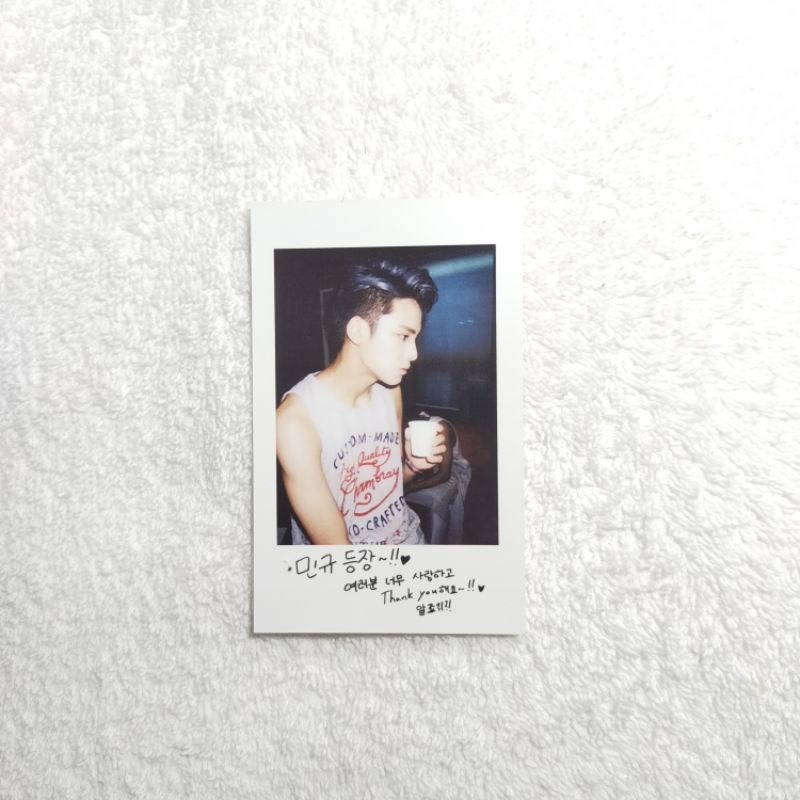 [READY STOCK] seventeen mingyu photocard boys be seek