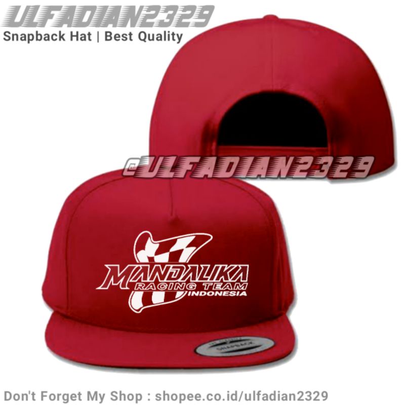 Topi Mandalika Racing Team Indonesia Snapback - Topi Racing
