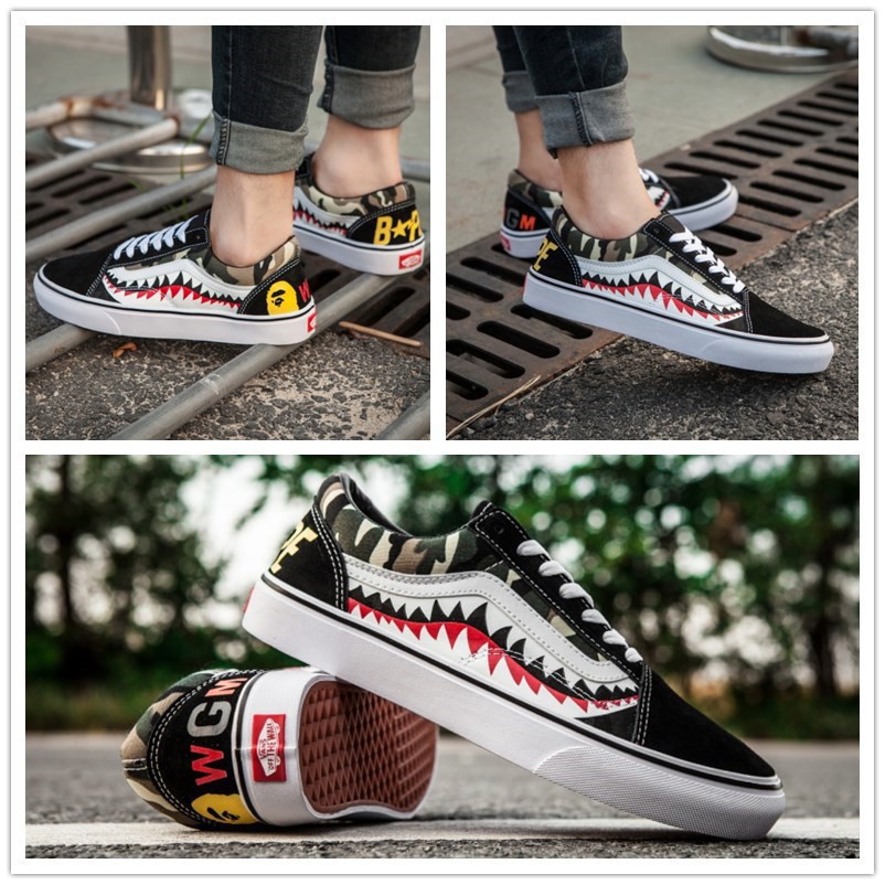 vans collab bape