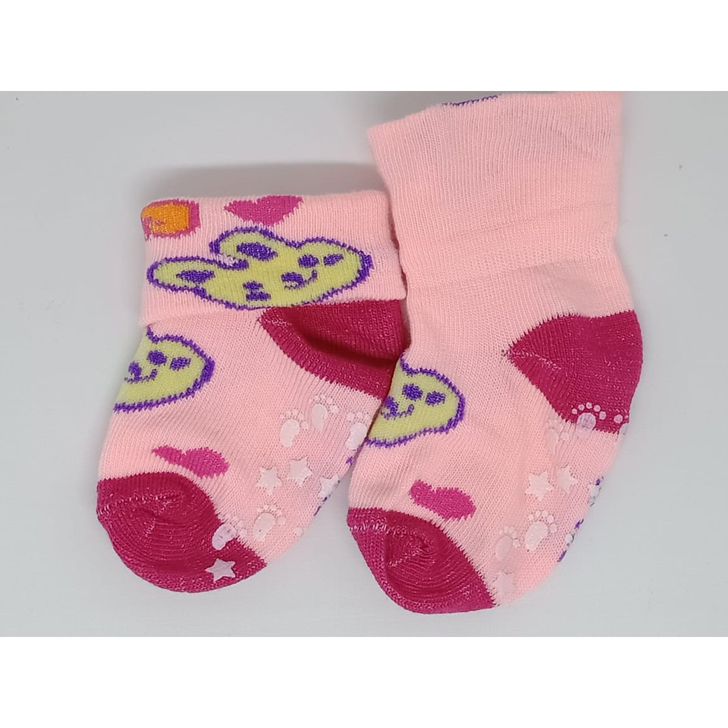 [ HARGA 3 PASANG] Kaos Kaki Bayi Anti Selip Motif Kartun Lucu untuk Anak Balita