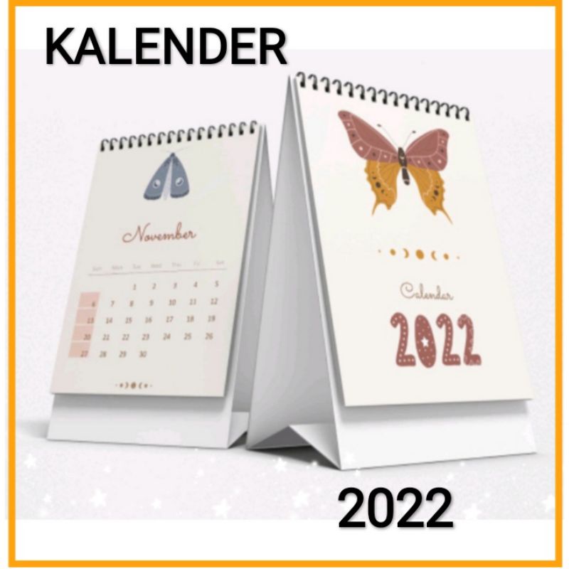 KALENDER DUDUK KALENDER MEJA 2022 MOTIF LUCU