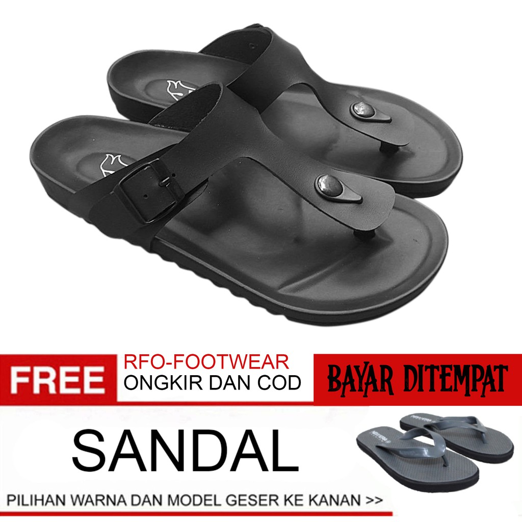  Sandal  pria sendal pria cowok cowo laki  laki  casual kasual 