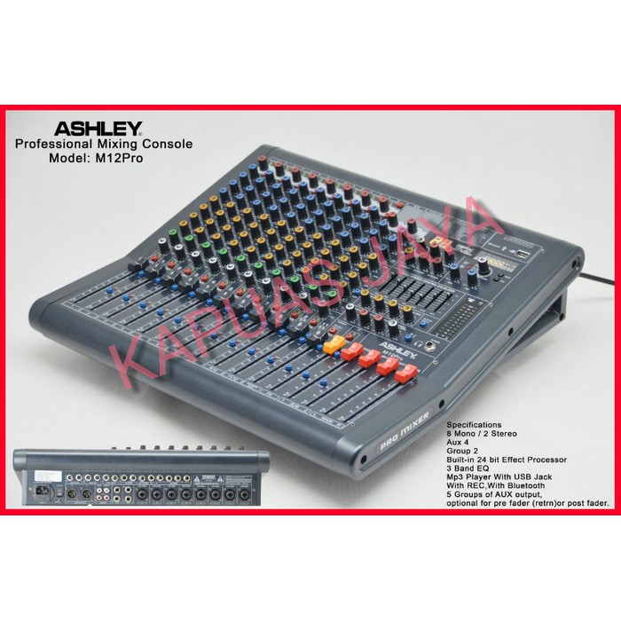 Mixer ASHLEY M12Pro   ASHLEY M12 PRO 12Channel