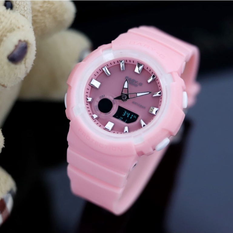 Jam tangan Casio BabyG BGA-230 Hitam Rosegold / BabygG