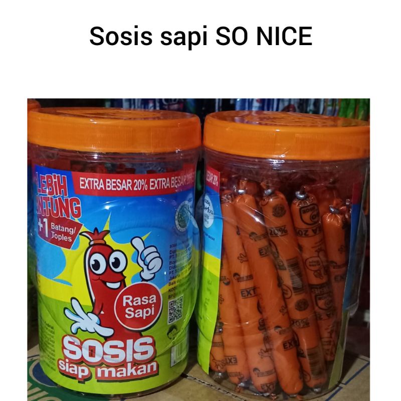 

Sosis sapi SO NICE