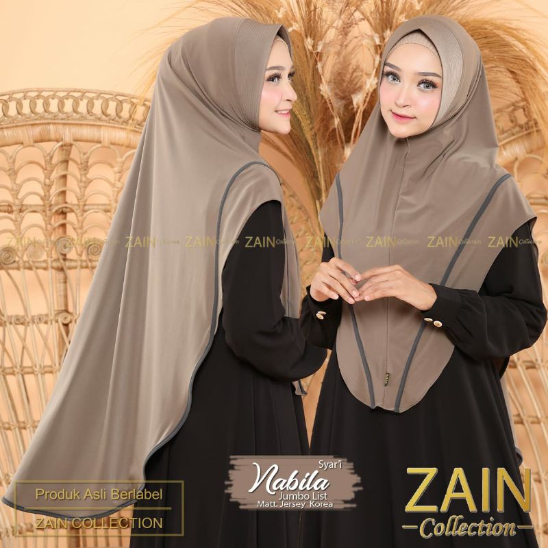 (((ORIGINAL ZAIN Collection))) Hijab instan NABILA SYARI LIST
