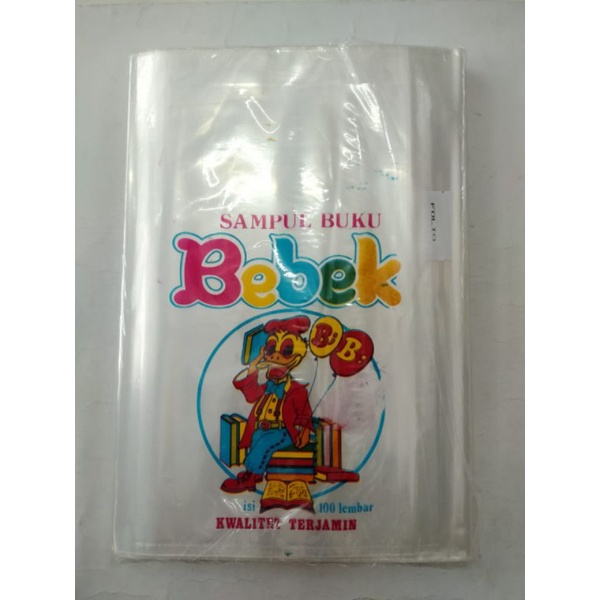 

1 Pak Sampul Plastik Buku Tematik Buku Folio Isi 100 Lembar