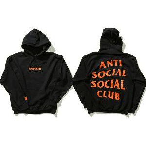 Promo HOODIE ANTI SOCIAL SOCIAL CLUB PARANOID  NEW COMING  Murah