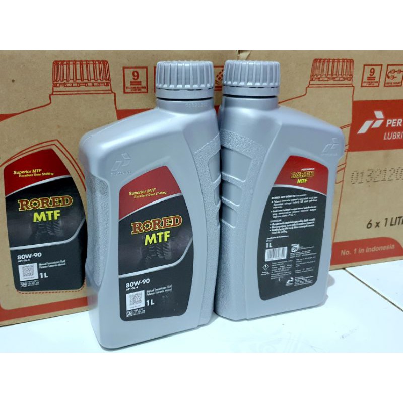 Jual Pertamina Rored MTF 80W 90 Oli Transmisi Manual Shopee Indonesia