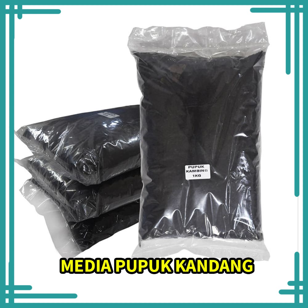 Media Tanam Pupuk Kandang Halus/ Pupuk Organik/ Pupuk Tanaman Hias Satu Kilo