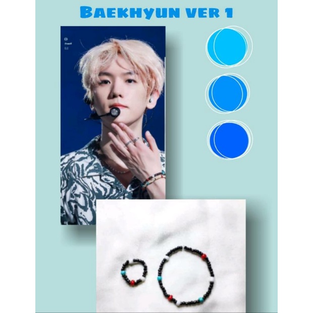Beads Bracelet Baekhyun Inspiration