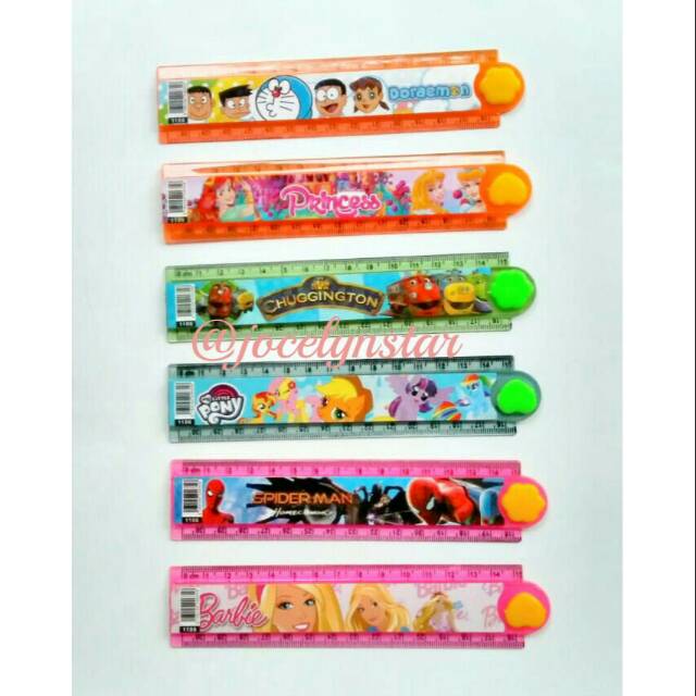 

Penggaris lipat karakter 30cm