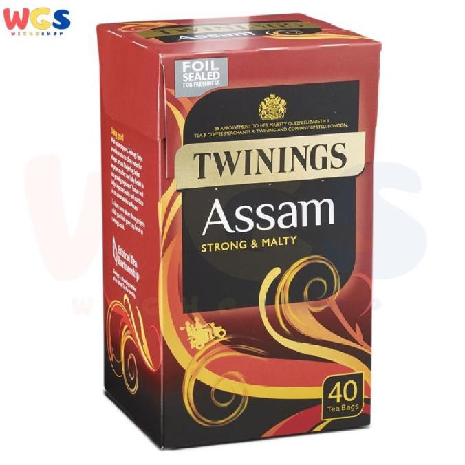 

Jual Twinings Tea Assam Strong & Malty 40 Tea Bags 100G Teh