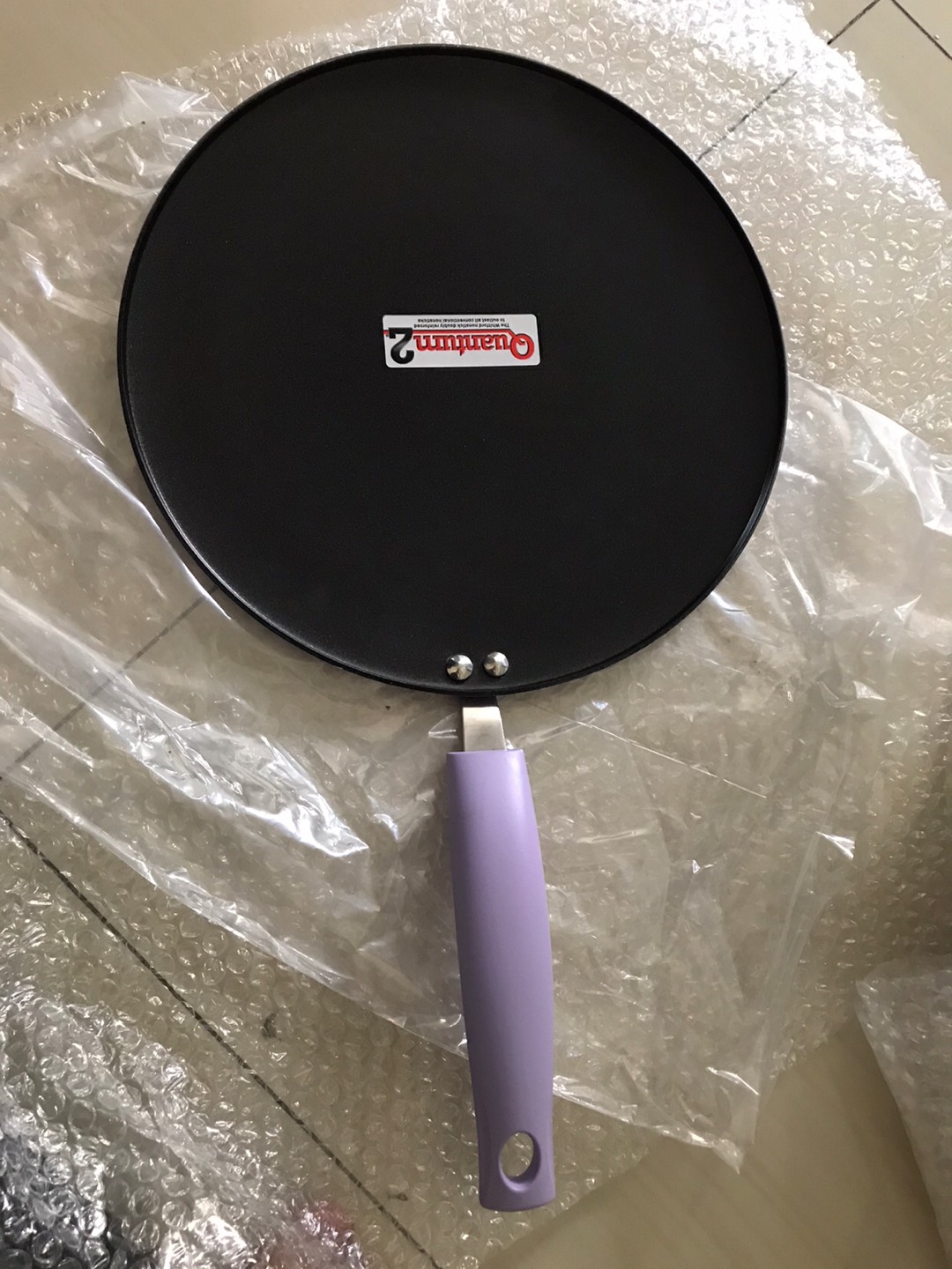 Supra Panci Alumunium Anti Lengket Round Grill 30 Cm - Lavender