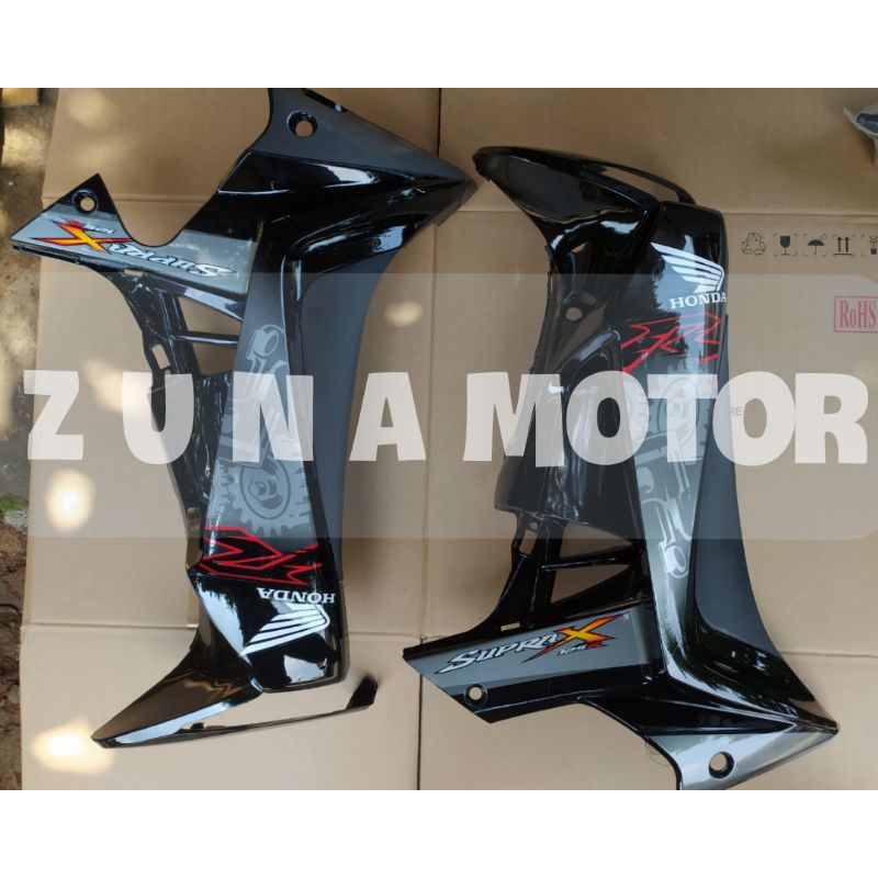 Sayap supra x 125 R new betmen 2008 2009 hitam